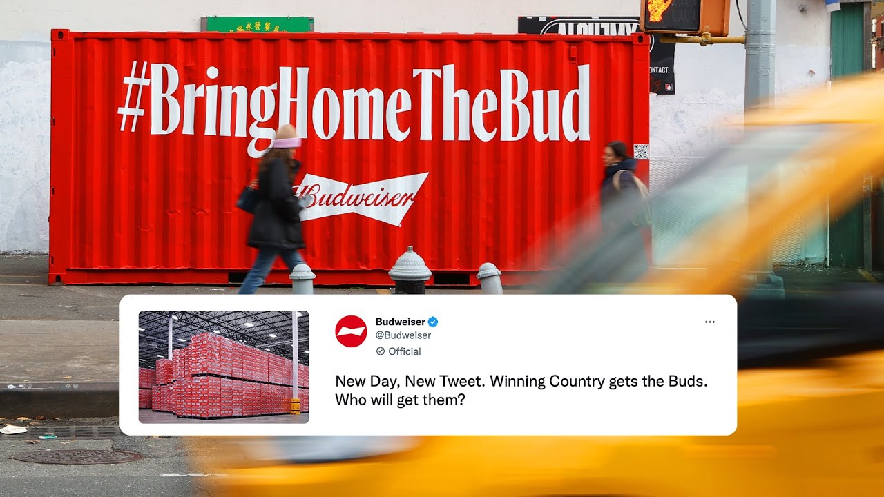 BUDWEISER - WORLD CUP CRATE